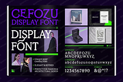 Cefozu | Elegant Modern Serif, a Serif Font by Astuti Studio (Thumbnail 8 of 23)