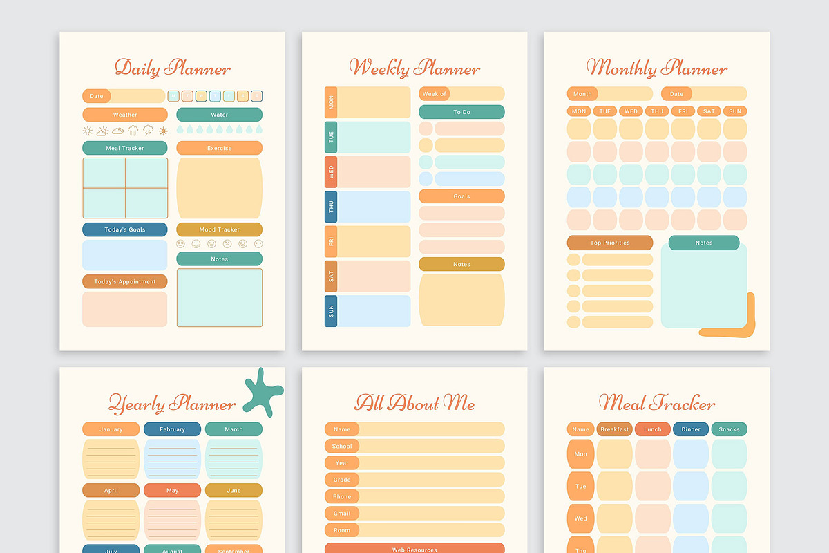 Ultimate Canva Planner, a Stationery Template by MNT-Creator (Photo 2 of 6)