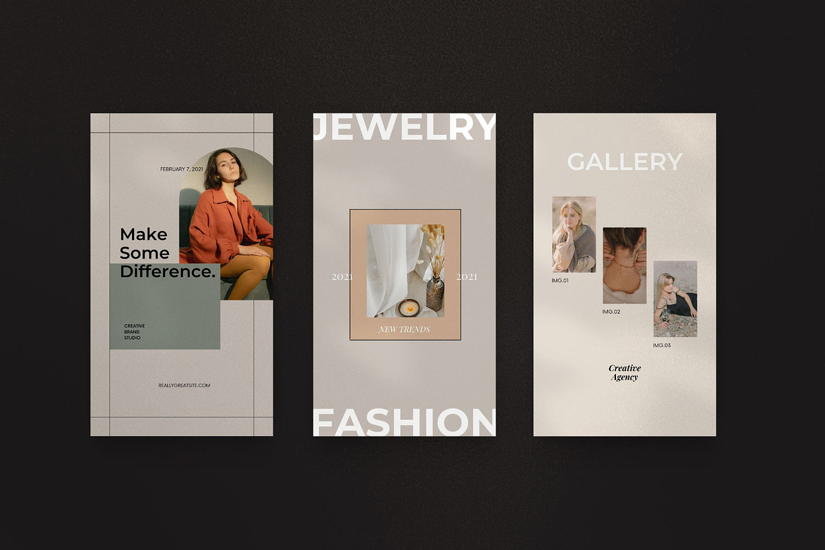Lanya PS+Canva Instagram Templates, a Social Media Template by Dirtytemp Studio (Photo 11 of 13)
