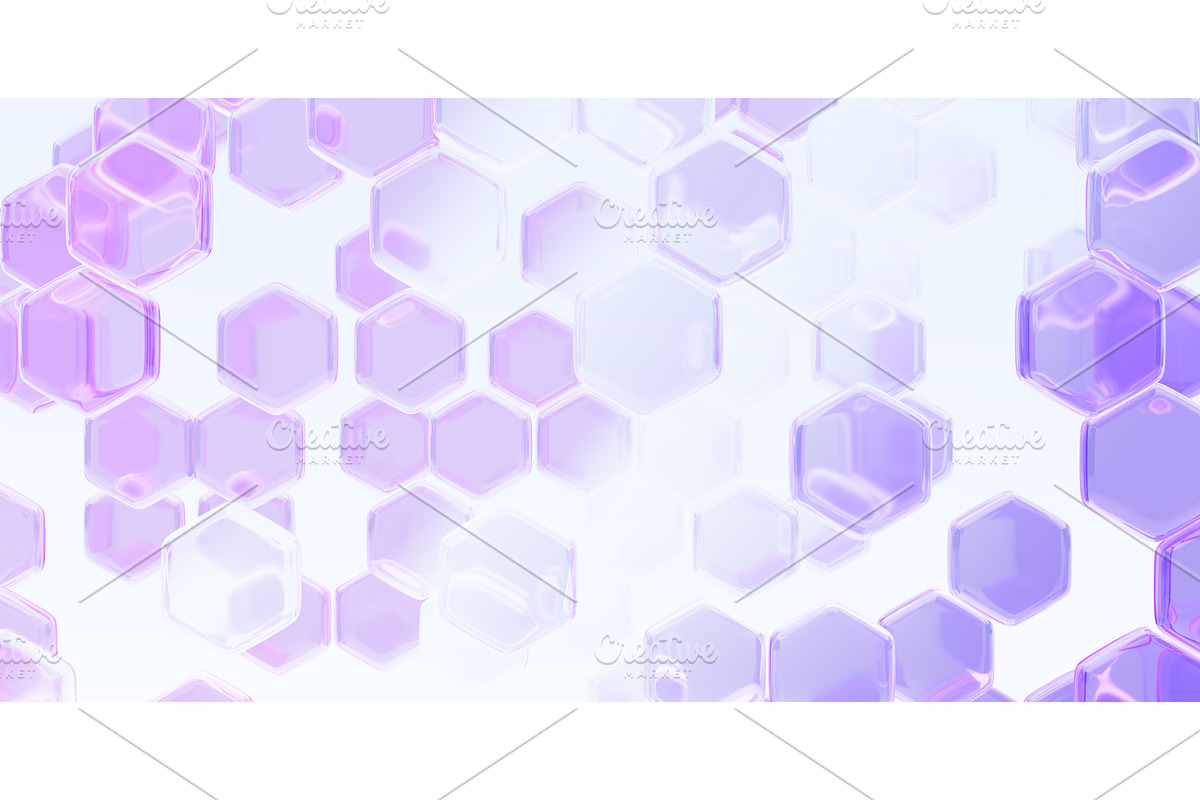 Purple glass medical and tech 3d, a Background Graphic by Marozhkastudio