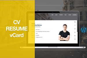 CV Resume WordPress Theme