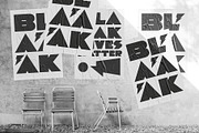 Blaaak  |  Retro font, a Sans Serif Font by Drawwwn (Thumbnail 6 of 11)