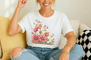 Whimsical Spring Wildflower Clipart, an Illustration by OK Design (Thumbnail 6 of 6)