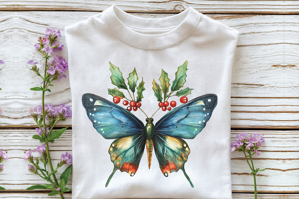Quirky Christmas Insects Clipart, an Illustration by CraftArtStudio (Photo 4 of 6)