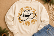 Cowboy Christmas SVG Bundle, Howdy, a Seasonal Illustration by TanchaArt (Thumbnail 4 of 9)