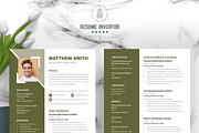 Professional CV/Resume Template, a Resume Template by ResumeInventor (Thumbnail 2 of 6)