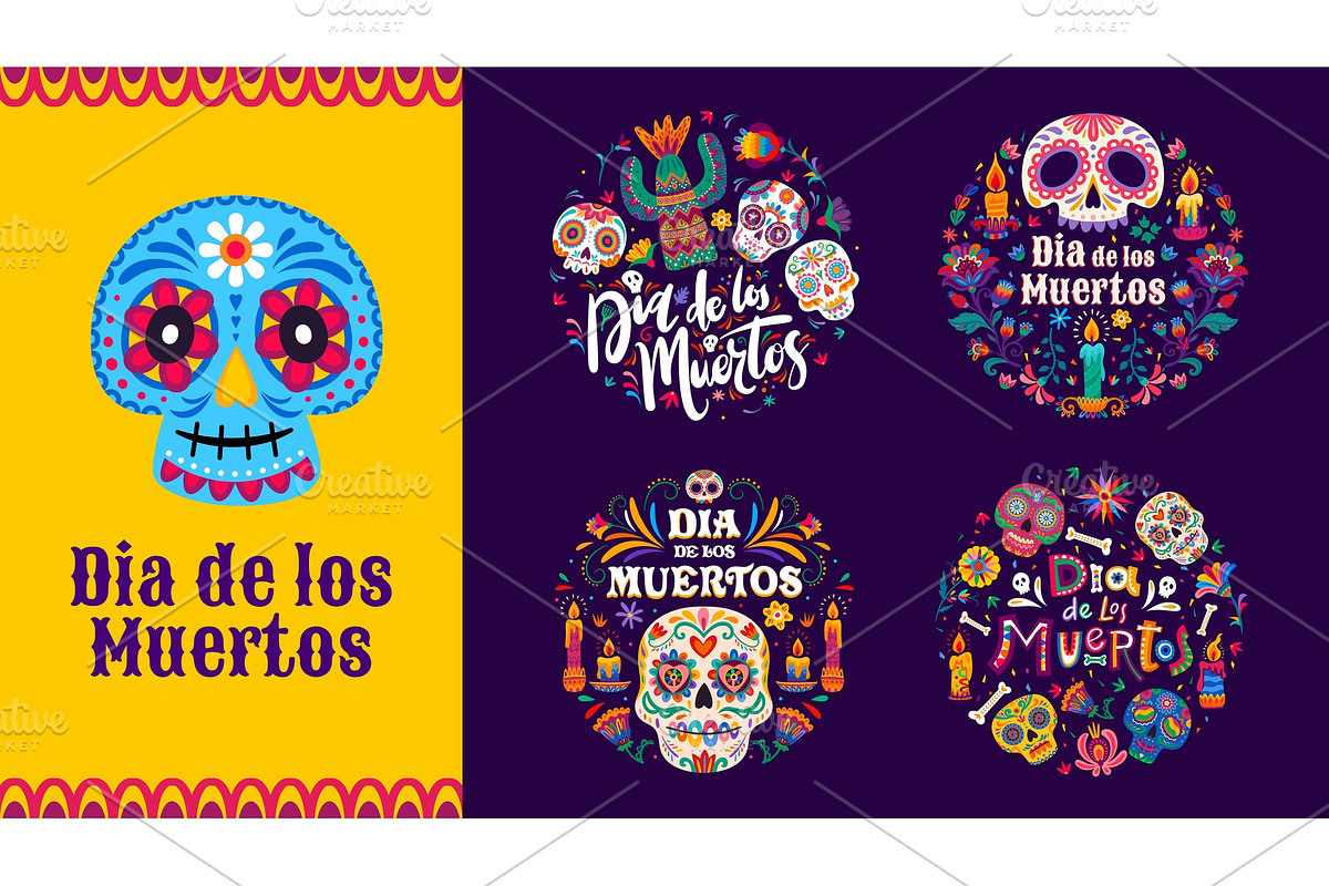 Mexican Day of the Dead, a Seasonal Illustration by Vector Tradition (Photo 3 of 3)