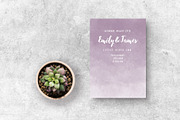 Purple Ombre Watercolor Backgrounds, a Texture Graphic by KitsPix (Thumbnail 3 of 4)