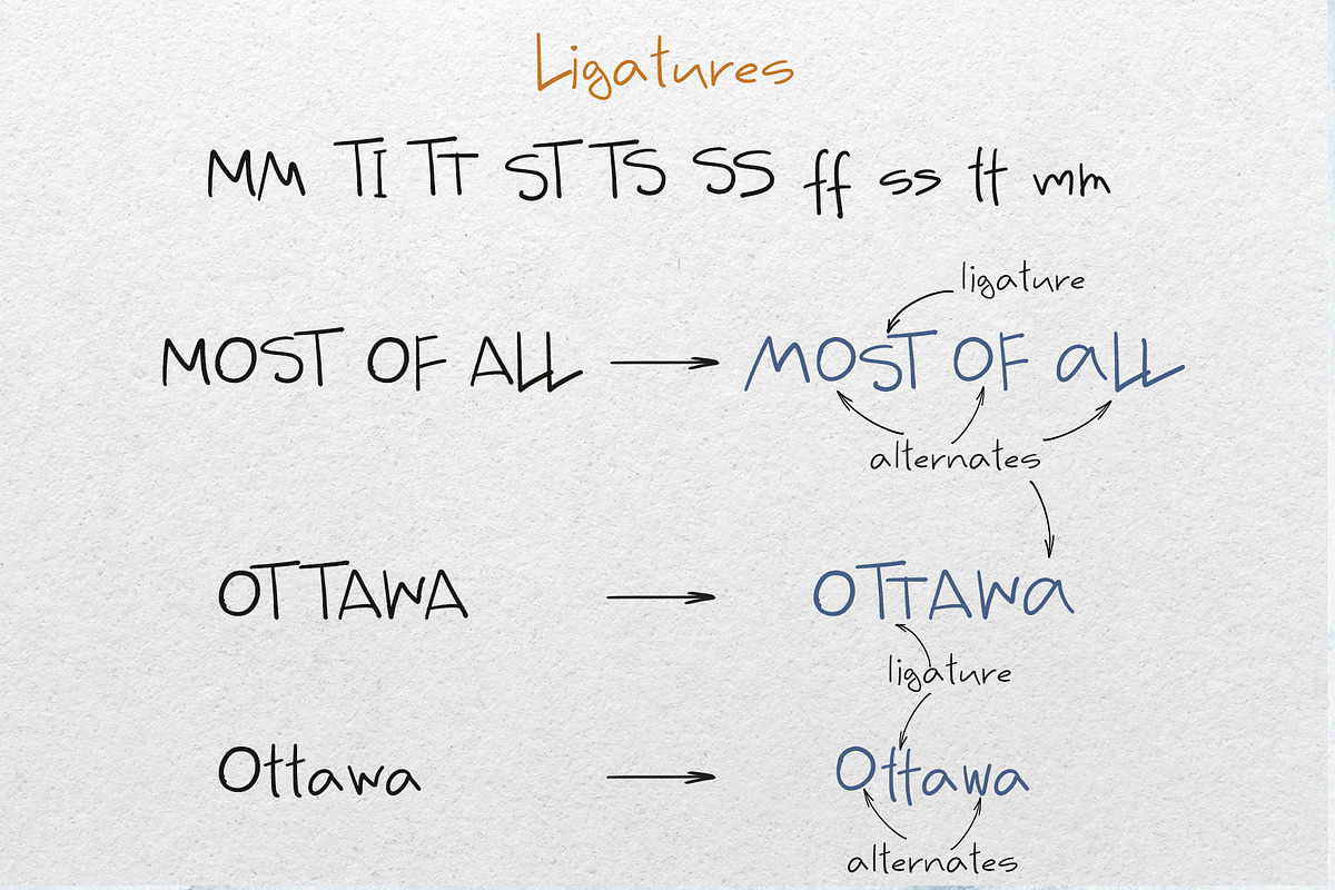 Mountain View handwritten font fun, a Handwritten Font by TD fonts (Photo 11 of 14)
