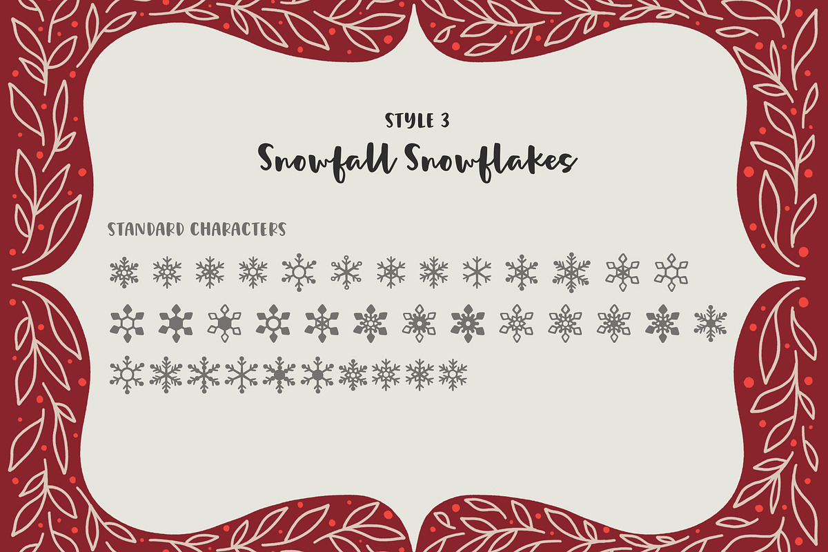 Snowfall Handwritten Script, a Handwritten Font by Every Tuesday (Photo 5 of 12)