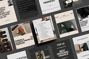 Financial Coach Instagram Template, a Social Media Template by Moscovita Studio (Thumbnail 1 of 15)