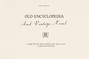 Vintage Serif & Antique Script Font, a Handwritten Font by Laras Wonderland (Thumbnail 1 of 11)