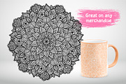 Big hand drawn Mandala set, a Decorative Illustration by natsa (Thumbnail 8 of 14)
