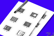 Apple Watch Sketchpad And Wireframe, a Wearable Device Mockup by dmitriythomas (Thumbnail 3 of 4)
