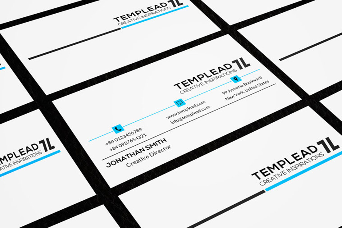 Corporate Business Card CM156, a Business Card Template by annozio (Photo 4 of 4)