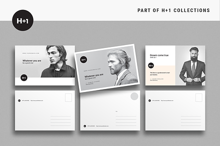 Postcards, a Card Template by BOXKAYU