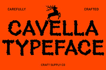 Cavella – Display Font
