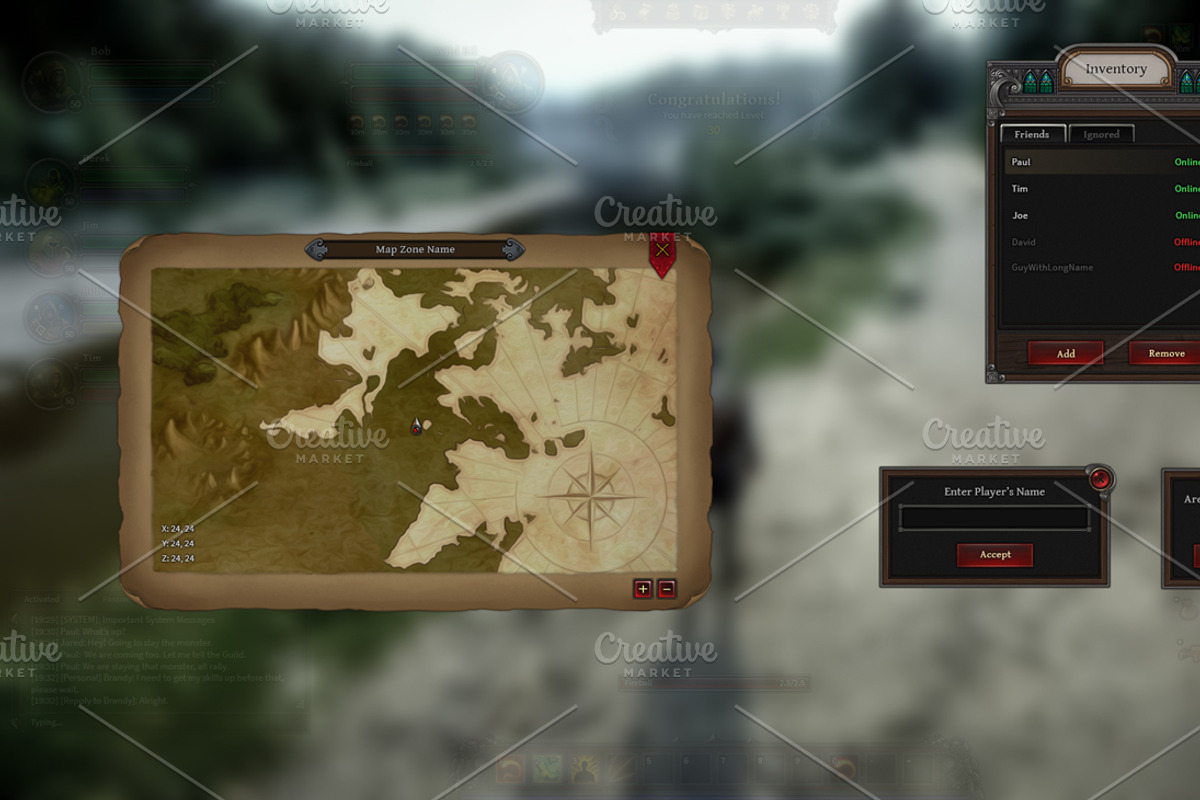 Citadel RPG GUI, an Icon by Kodiak Graphics (Photo 4 of 13)