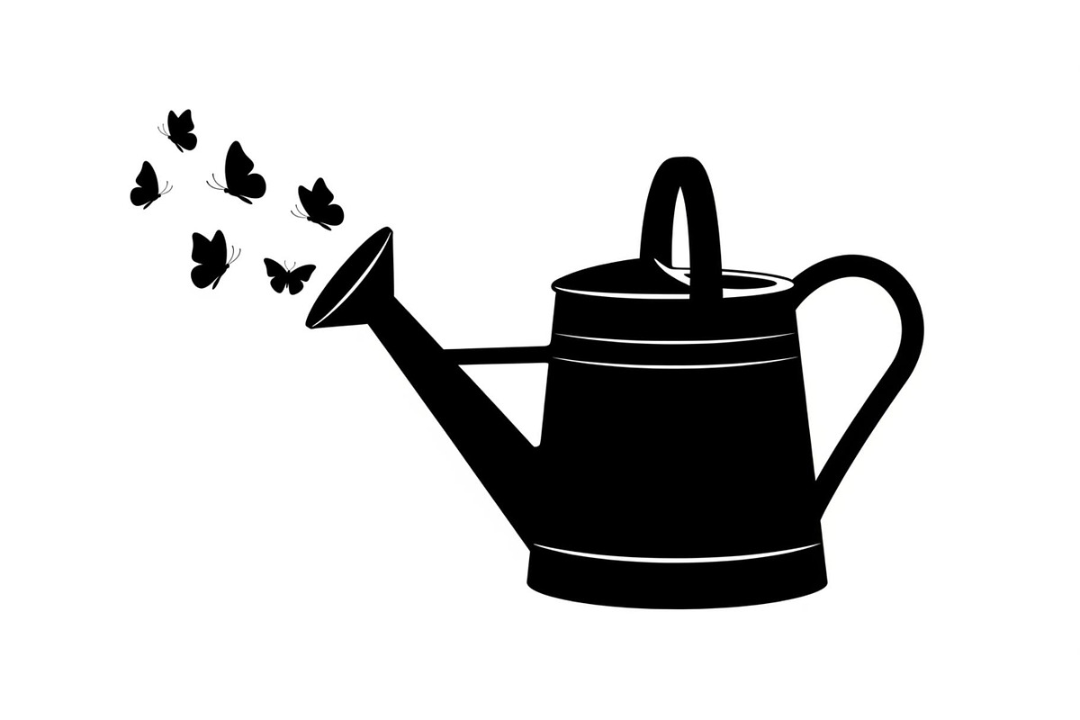 Garden Watering Can Bundle, an Illustration by Creativeshirt (Photo 9 of 31)