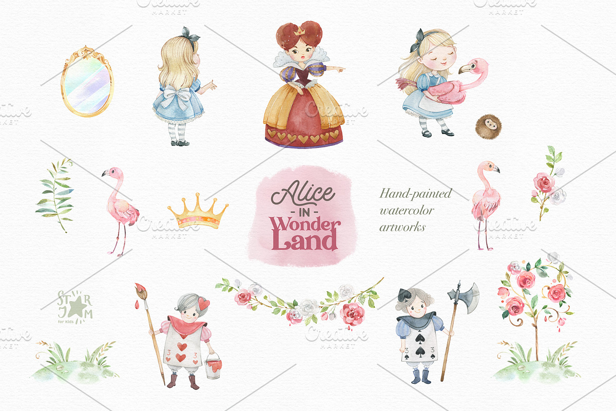 Alice in Wonderland Great Collection, an Illustration by StarJam (Photo 6 of 12)