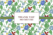 Crewelwork Patterns Jacobean Style, a Pattern Graphic by RachelStudio (Thumbnail 10 of 10)