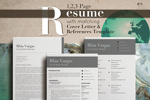 SALE! Resume Template Bundle