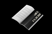 Book Magazine Zine Mockup, a Books & Magazine Mockup by Replika Machine (Thumbnail 4 of 5)