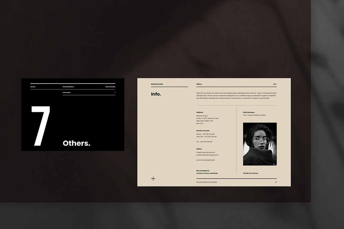Brand Guidelines, a Brochure Template by Occy Design (Photo 10 of 10)