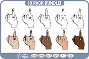 Wedding Ring Finger 10 Design Pack, an Object Graphic by Dottie Digitals (Thumbnail 4 of 5)