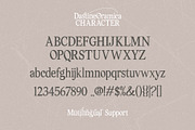 Dastine Oramica - Organic Serif, a Handwritten Font by Lettermine (Thumbnail 9 of 10)