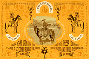 New Mexico southwestern style font, a Sans Serif Font by Fat Hamster (Thumbnail 4 of 12)