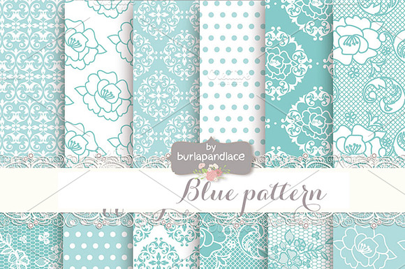 Blue digital paper preview 2