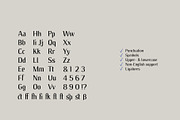 Gerda – A Calligraphic Sans Serif, a Sans Serif Font by Local Desk Designstudio (Thumbnail 10 of 19)