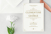 Ornate Save the Date Canva Template, an Invitation Template by Vasya Kobelev (Thumbnail 4 of 7)