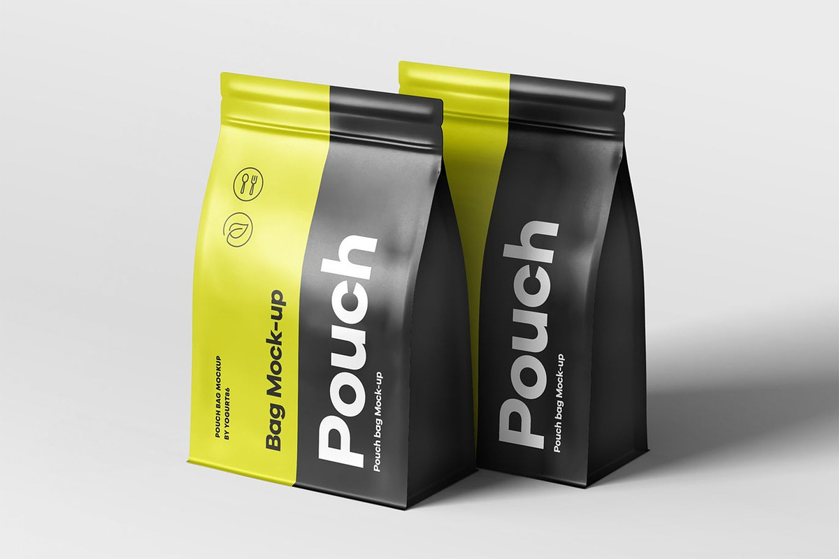 Protein Pouch Bag Mockup