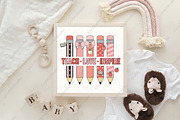 Valentine's Day Teacher PNG, an Illustration by CraftArtStudio (Thumbnail 4 of 4)