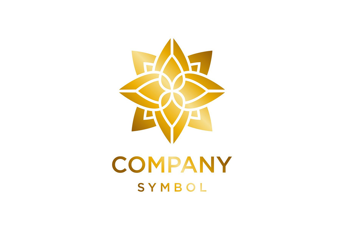 Golden Floral Mandala Logo, a Branding & Logo Template by Buqancreative (Photo 2 of 2)