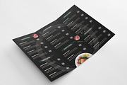 Restaurant Trifold Brochure, a Brochure Template by GreenPixi (Thumbnail 2 of 2)