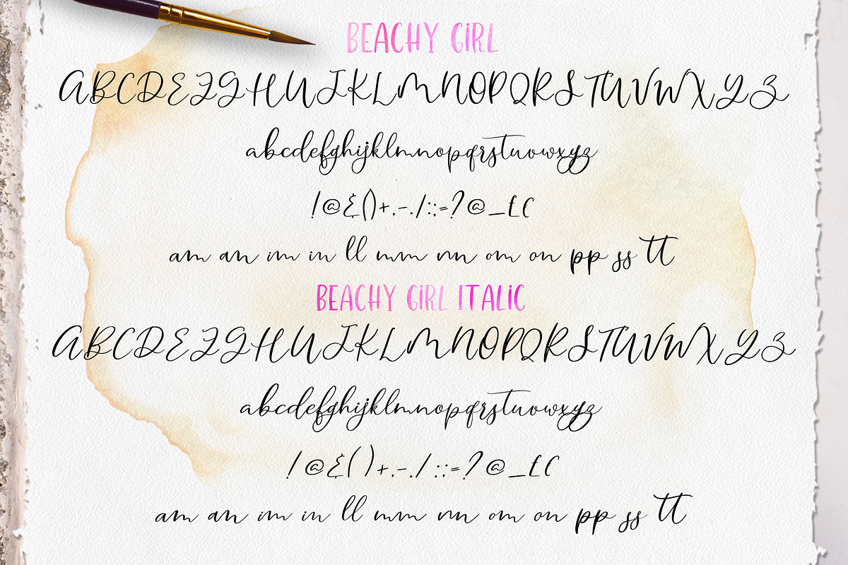 Handlettering Fonts Collection, a Script Font by CallMeStasia (Photo 15 of 21)