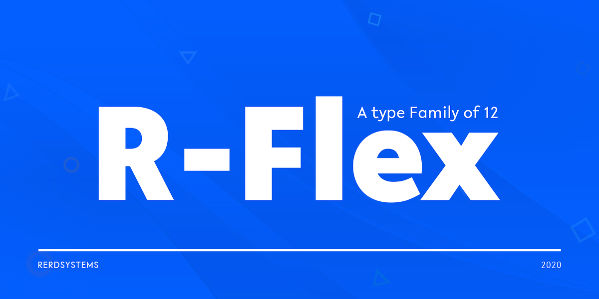 R-flex, a Sans Serif Font by Vikers (Photo 1 of 15)
