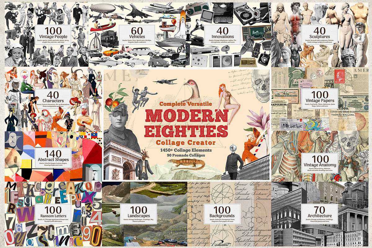 5 in 1 Collage Master Collection, an Object Graphic by SNIPESCIENTIST (Photo 18 of 22)
