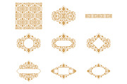 30 Damask  pattern frames 02, an Illustration by Bloom21Art (Thumbnail 2 of 7)