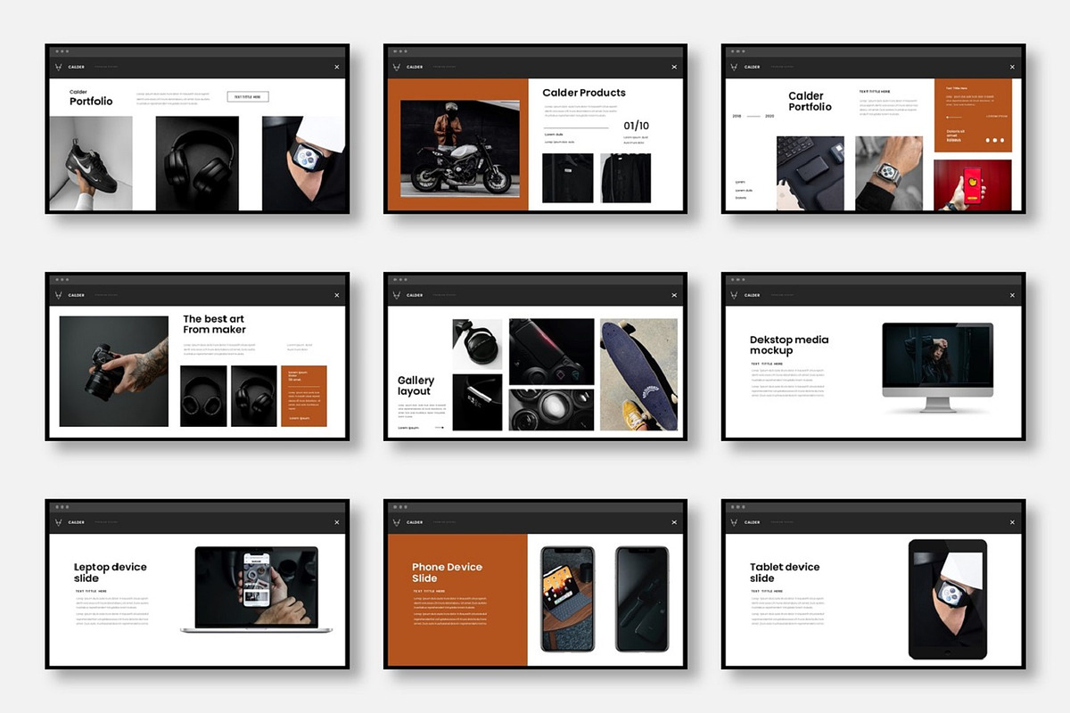 Calder – Business Keynote Template, a Presentation Template by Dens Creative Studio (Photo 4 of 6)
