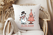 Pink Christmas PNG Sublimation, an Illustration by Libby Wishes (Thumbnail 3 of 5)