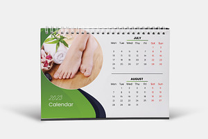 2023 Desk Calendar Template V28