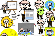 Old Man ~ Cartoon Character Set, a Person Illustration by The Toon Company (Thumbnail 7 of 7)