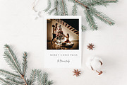 5x7 Christmas Card Mockup, P05, a Product Mockup by FOXIMIDesign (Thumbnail 4 of 6)