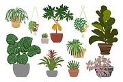 Tropical plants vector., an Illustration by irina.vaneeva (Thumbnail 9 of 15)