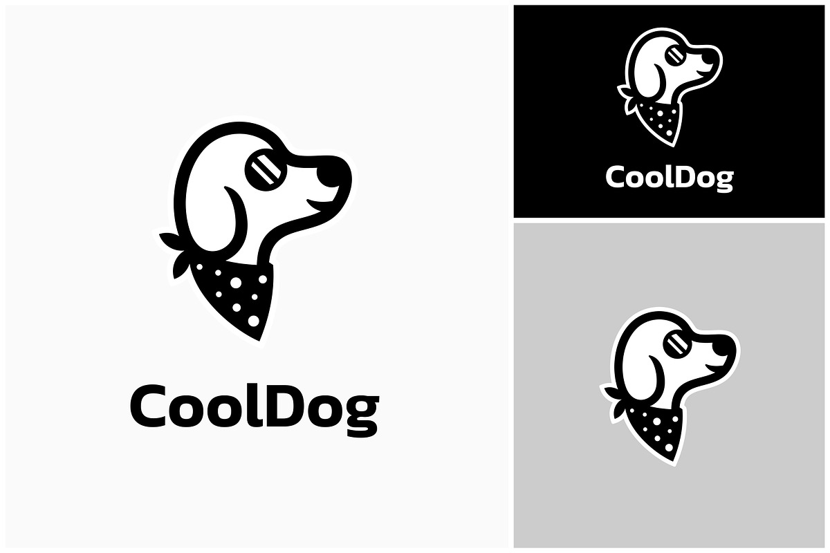 Cool Dog Puppy Pet Accessories Logo, a Branding & Logo Template by ika trisiana