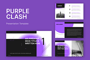 Purple Clash Keynote Template, a Presentation Template by chio.design - Khalay Chio (Thumbnail 2 of 7)